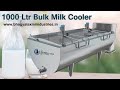 1000 Ltr Bulk Milk Cooler | Double Compartment Bulk Milk Cooler, 91-8860600234