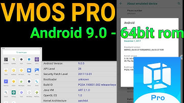 VmosPro Android 9.0 64bit ROM officially launched | How to install android 9.0 on vmospro