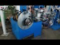 Tire bead winding line