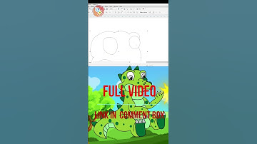 Create a cartoon Dinosaurs in CorelDraw | Magic of Corel | Corel
