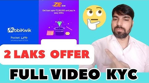 Mobikwik में Full VKYC करें केवल 2 मिनट में ही | Mobikwik Video KYC Complete Process