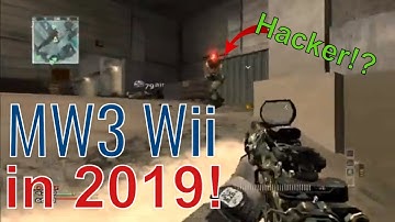 Modern Warfare 3 Wii... In 2019! Still HACKED! CoD MW3 Wii