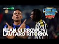 Lora del calcio post  kean ci prova lautaro ritorna