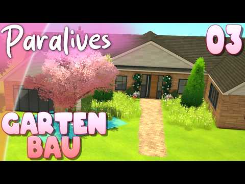 Our house gets a garden 🏡 Paralives EA Building | 3