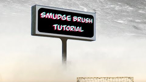 How to use the smudge brush in procreate