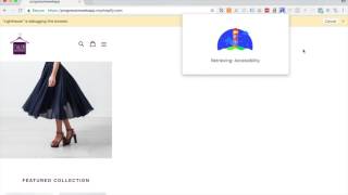 Shopify Theme Performance Audit with Google Lighthouse plus PWA report