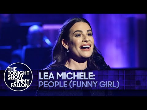 Lea Michele: People | The Tonight Show Starring Jimmy Fallon