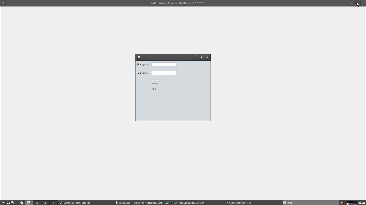 JAVA - Tutorial membuat program dengan Graphical User Interface (Java ...