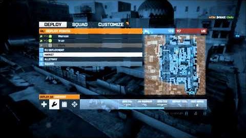 Battlefield 3 Alienware 8v8 Conquest Cryo 9 vs The Color of Leet - Grand Bazaar - Round 1