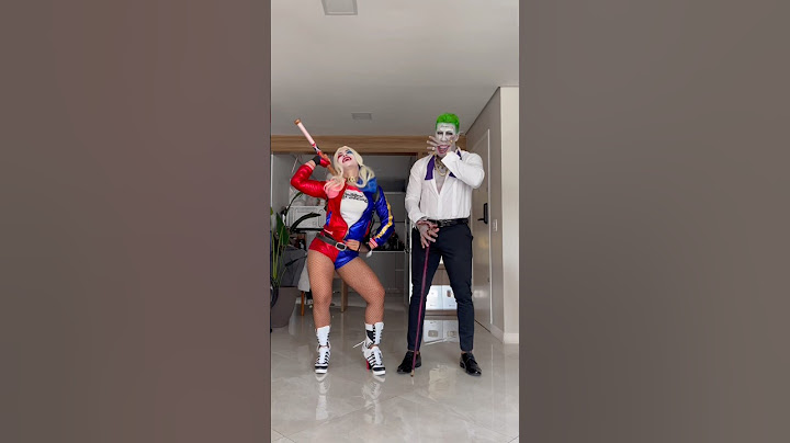 Coringa & Arlequina. Gostaram? 🥹😍 #joker #harleyquinn #transition #coringa #arlequina