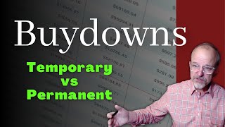 Difference Between Temporary and Permanent Buydowns (Clearly Explained)