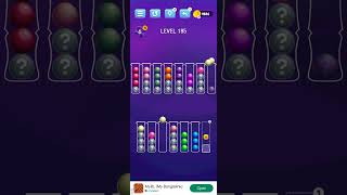 Ball Sort Level 195 Puzzle Color Sort Tatem Games Inc. All levels, #ballsortpuzzle