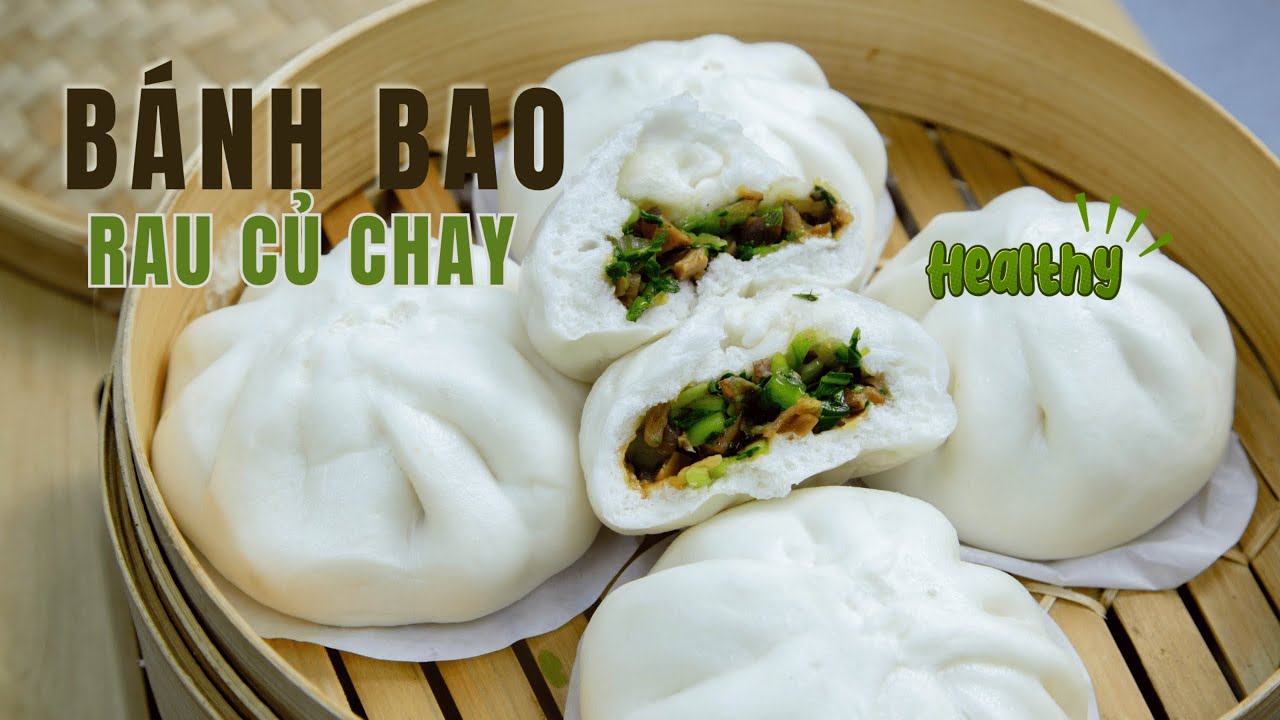Cách Làm Bánh Bao Chay Nhân Rau Củ | Bánh Bao Thanh Lành Dễ Làm Tại Nhà