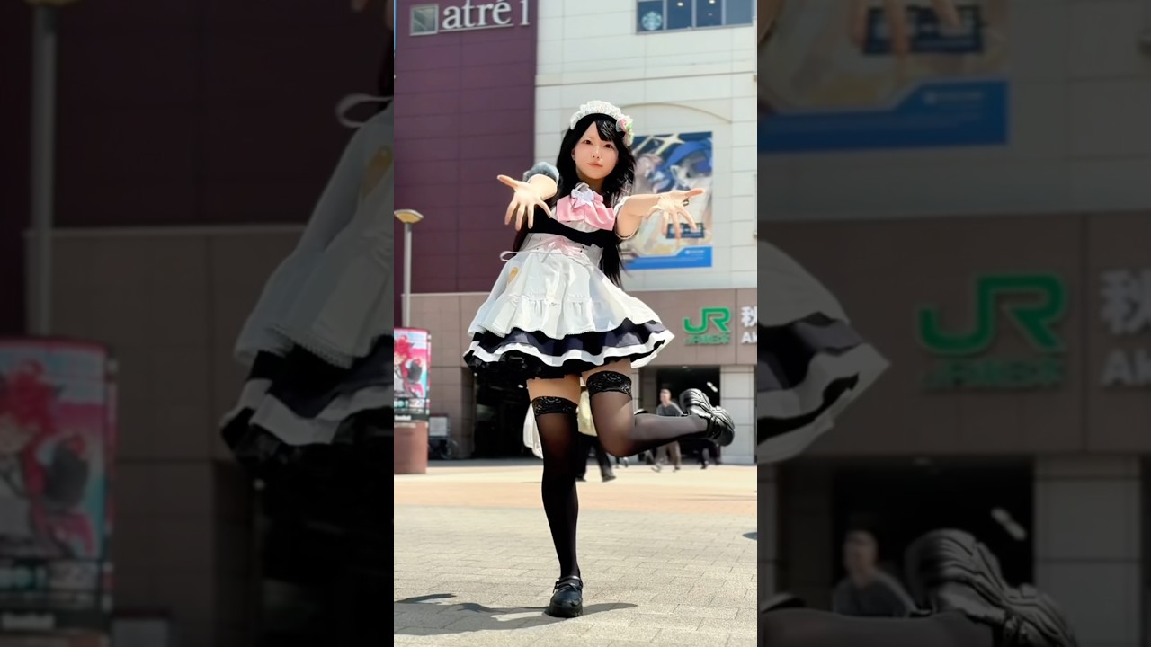 私、メイド宣言❣️#私アイドル宣言 #honeyworks #秋葉原#メイドカフェ #めいどりーみん めいどりーみん秋葉原外神田一丁目店「くろあ」
