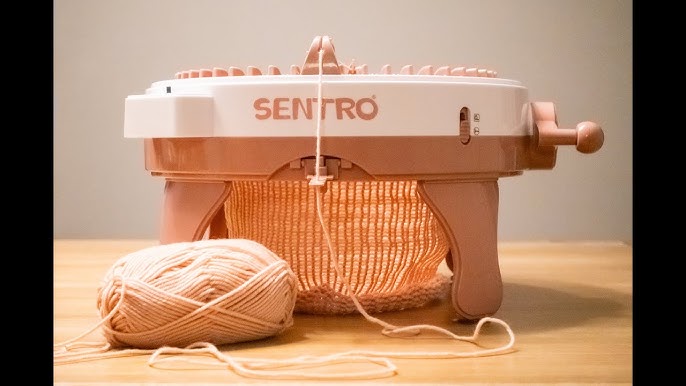 Testing: “Sentro” 22 needle knitting machine 
