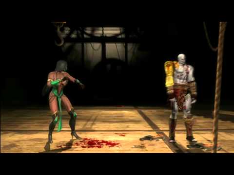 Mortal Kombat 9 Jade - all fatalities
