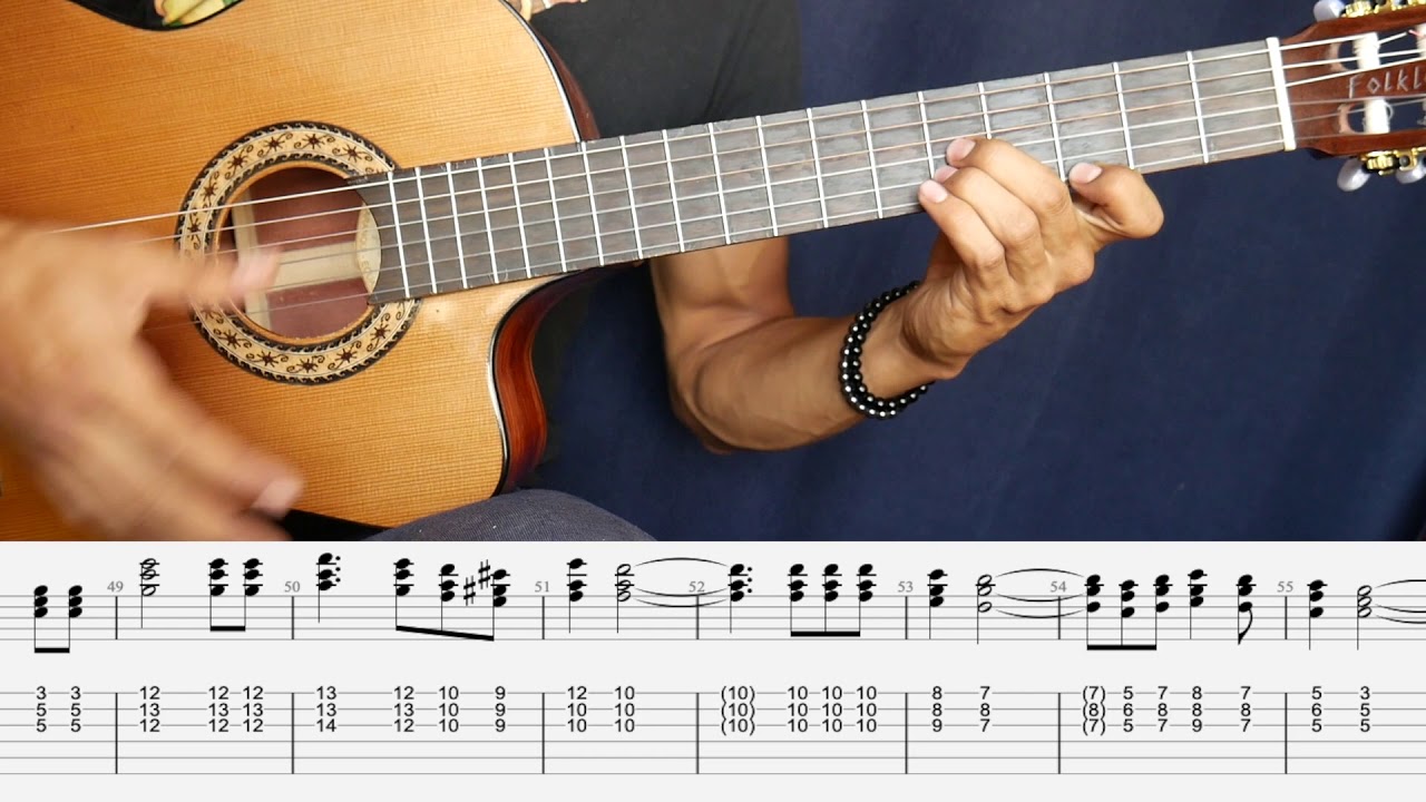 Beso Cruel - La Rondalla Tapatía tutorial Guitarra