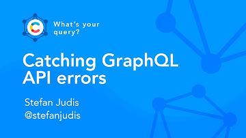 Catching GraphQL API errors