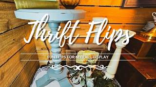 More Fun Flips for my Fall Display  • Fall Inspired Flips • Thrift Flips