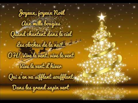 Paroles chansons de Noël