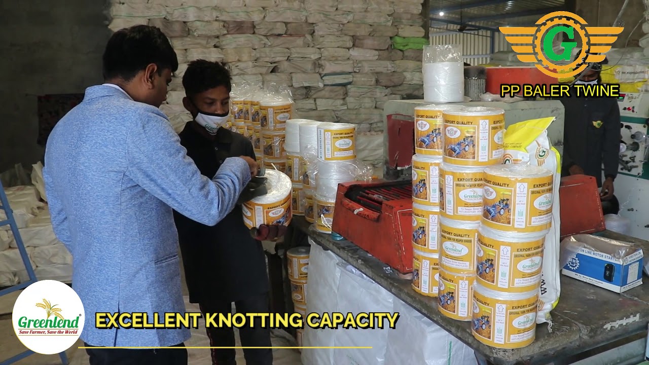 Plastic thread of reaper binder & baler machine रीपर बाईंडर का सबसे सस्ता धागा