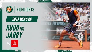 Ruud vs Jarry Round 4 Highlights | Roland-Garros 2023