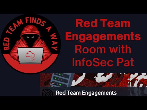 Watch Now!! Red Team Engagements TryHackMe Walkthrough with InfoSec Pat - OSCP, eJPT, CEH, Pentest+