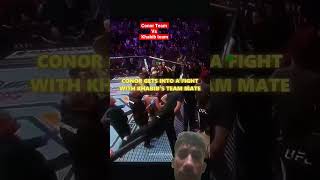 Khabib Team vs Conor Team fight. #ufc #fighting #conorteam #khabibteam #superfighters