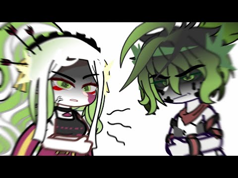 Daki and Gyutaro rates the Kamaboko Squad's color scheme! || Gacha Club || Demon Slayer || SKIT