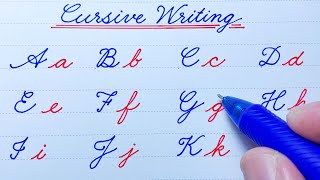 Cursive writing a to z Cursive abcd Cursive handwriting practice abcd Cursive letters abcd