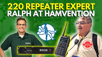 Exploring 220 MHz Repeater Operations with Ralph at Hamvention 2024 | Ham Radio Insights