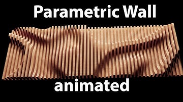 Parametric Wall | 3ds max modeling | animation