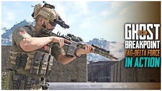 CAG Delta Force Swiping Enemy Base - Ghost Recon Breakpoint