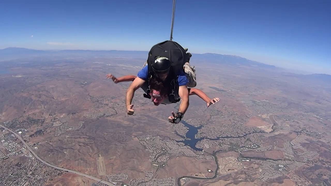 Thomas Dean Tandem Skydiving At Skydive Elsinore YouTube