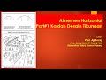 Alinemen Horizontal Part#1 Kaidah Desain Tikungan