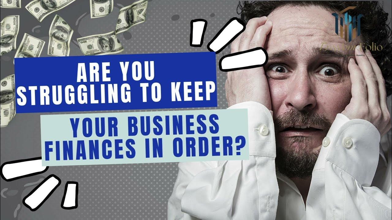 Are you struggling to keep your business finances in order? - YouTube