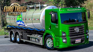 VW Constellation 24.250 no Tanque de Leite - Euro Truck 2 Mods 1.51 screenshot 3