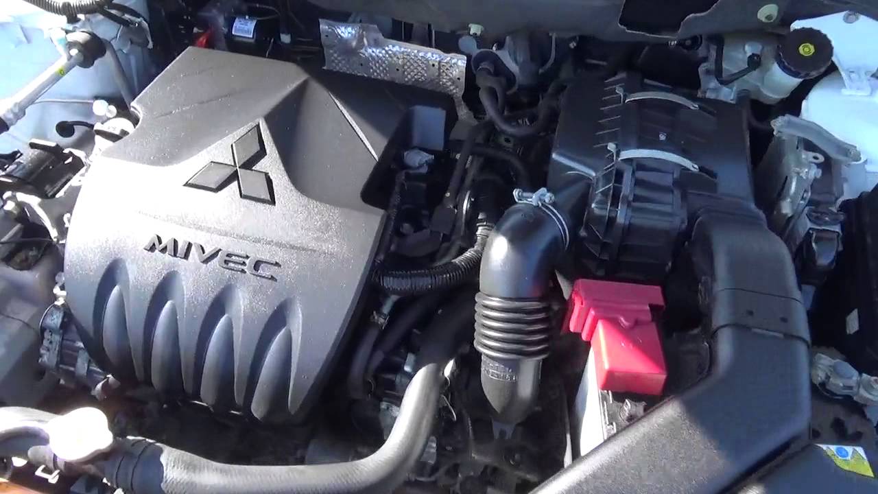 Engine Close Look And Running 11 Mitsubishi Lancer Sportback 1 6 Cleartec Edition 2 Youtube