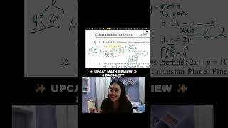 UPCAT 2026 LIVE Review # 37 (Mock Test)