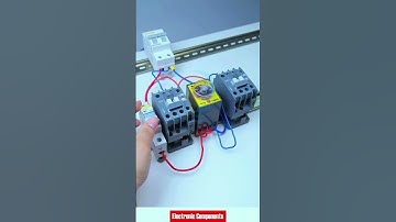 How to Use an MCB and Timer Relay for Sequential Contactor Control #shots