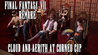 Cloud and Aerith in Corneo Cup Tournament - Final Fantasy 7 Remake in 4K | SPOILER WARNING