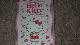 Brody try Hello kitty apple pie Chocolate bar