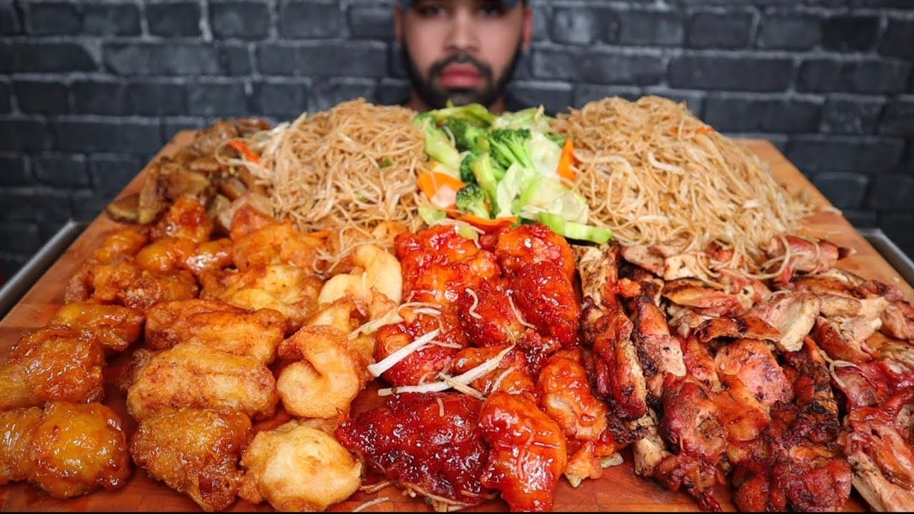 ASMR MALL FOOD COURT MUKBANG