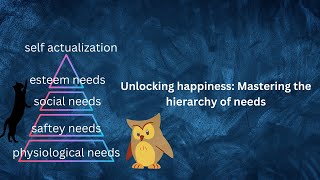 Unlocking Happiness: Mastering the Hierarchy of Needs