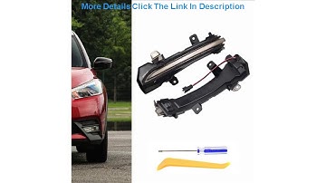 Car LED Dynamic Turn Signal Blinker Sequential Side Mirror Indicator Light For Nissan Bluebird Lan