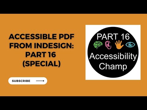 Accessible PDF from