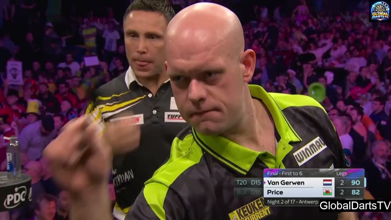 Gerwyn Price vs Michael van Gerwen 2026 BetMGM Premier League Night 2 FINAL