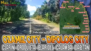 Video Roadtrip - Ozamiz City to Dipolog City via Oroquieta City - Plaridel - Calamba - Dapitan City