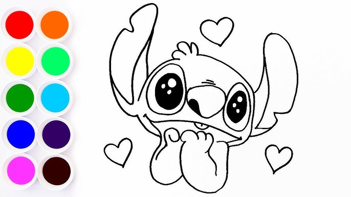 Como Dibujar y Colorear STICH Paso a Paso - Dibujos Para Niños / FunKeep Art - YouTube como-dibujar-y-colorear-stich-paso-a-paso-dibujos-para-ni-os-funkeep-art-youtube