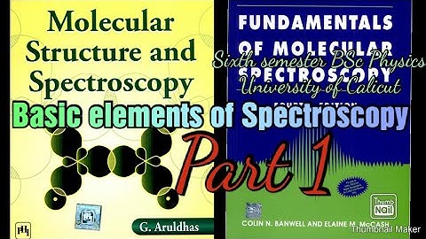 Sixth sem BSc : Solid state ,Spectroscopy & Laser Physics: Chapter 4 Part 1